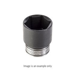 9mm x 1/4in Drive 6 Point Socket  Dual Action