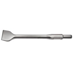 75 x 410mm 30mm Hex Shank Wide Bent Chisel