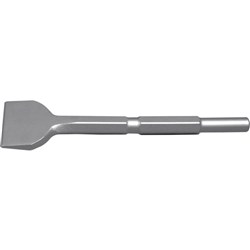 75 x 450mm 21mm Hex Shank Wide Chisel