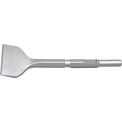 75 x 300mm 21mm Hex Shank Wide Bent Chisel