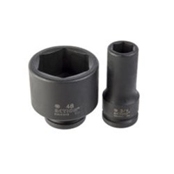 2" x 3/4" Drive 6-Point Imperial Standard Impact Socket