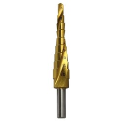 Step Drill Spiral Flute 4-12mm
