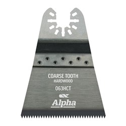 Coarse Tooth 63mm - Hardwood Multi-Tool Blade