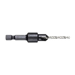 6mm Tungsten Carbide Countersink with Drill Bit