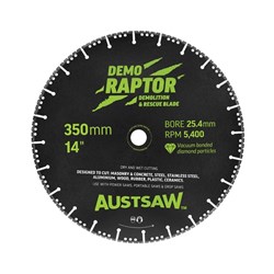 350mm (14in) | Demo Raptor Multi-Purpose Demolition Diamond Blade