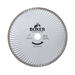 Austsaw/Boxer - 185mm (7in) Diamond Blade Boxer Super Turbo Wave - 22.2/20mm Bore - Super Turbo