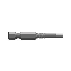 Hex 4mm x 50mm Power Bit Thunderzone Carded