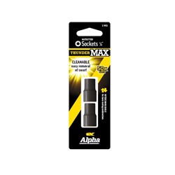 ThunderMax 1/4in  Impact Magnetic Socket Only (x2) Carded