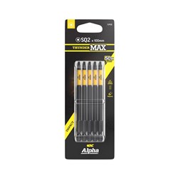 ThunderMax SQ2 x 100mm Impact Power Bit Carded | 5 Pack
