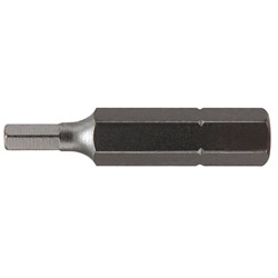 Hex 3/32in x 25mm Tamper Proof Insert Bit