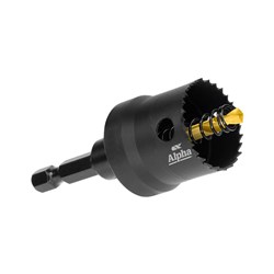 25mm Fine Tooth Cordless Holesaw with Arbor