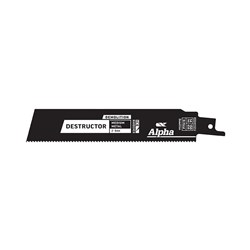 Destructor Demolition - Metal - Recip Blade, 14 TPI, 150mm - 2 Pack