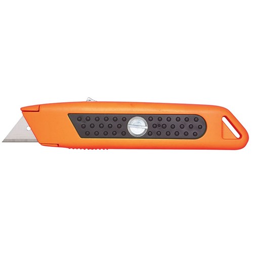 Auto-Retracting Knife with Thumlock