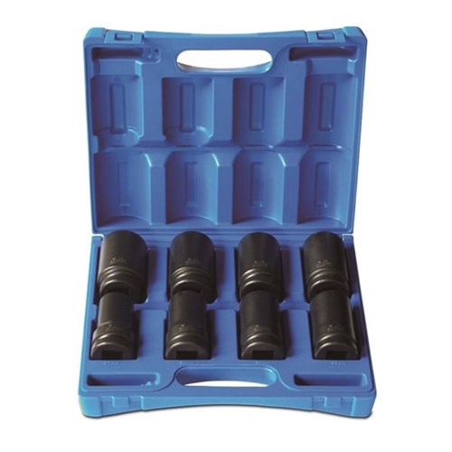 8 Pieces 1 Drive 6-Point Metric Deep Socket Set