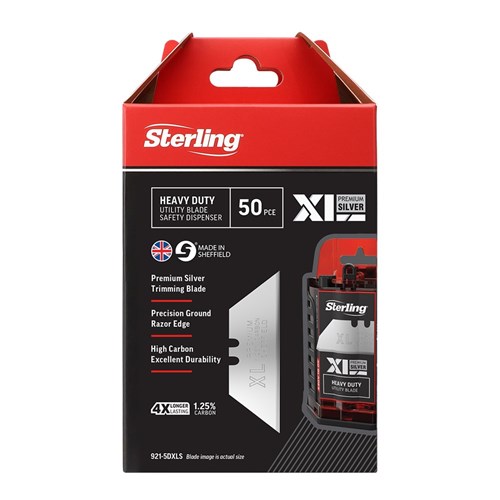 XL Premium Silver Heavy Duty Blade Dispenser (x50)