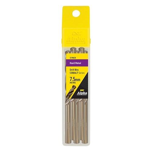 7.5mm Cobalt Series Jobber Drill Bit 