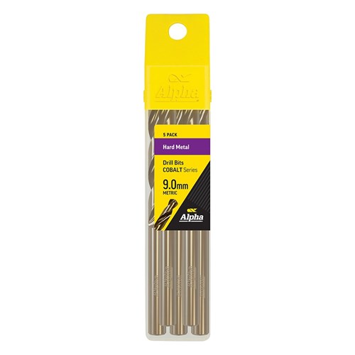 9.0mm Cobalt Series Jobber Drill Bit 