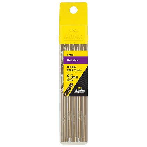 9.5mm Cobalt Series Jobber Drill Bit 