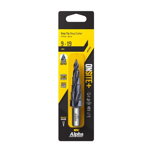 9-19mm | Onsite Plus Step Tip Step Cutter