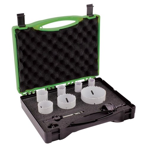 Bristol 9 Piece Electrical Holesaw Kit