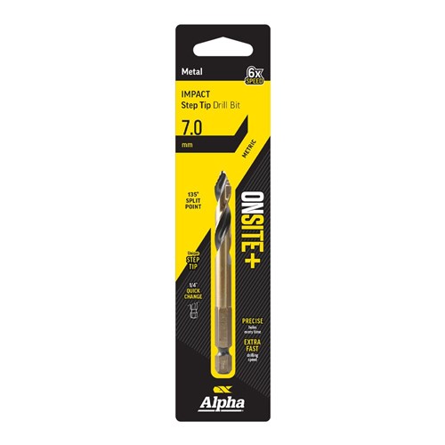 7.0mm | Onsite Plus Impact Step Tip Drill Bit