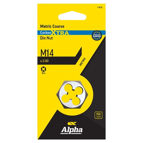 Carded Carbon Die Nut MC-14.0 x 2.00