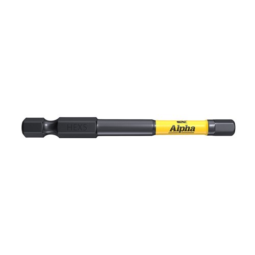 ThunderMax HEX5 x 75mm Impact Power Bit Carded | 3 Pack