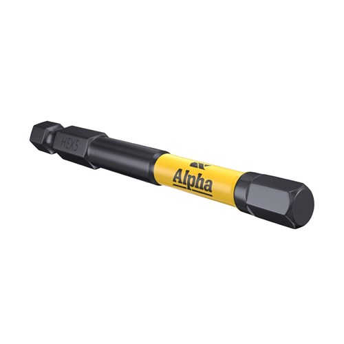ThunderMax HEX5 x 75mm Impact Power Bit Carded | 3 Pack