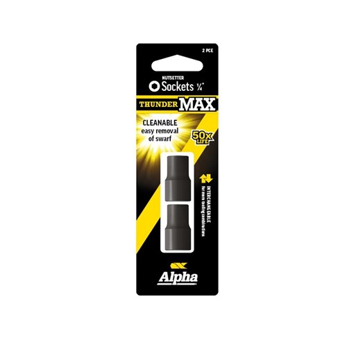 ThunderMax 1/4in  Impact Magnetic Socket Only (x2) Carded