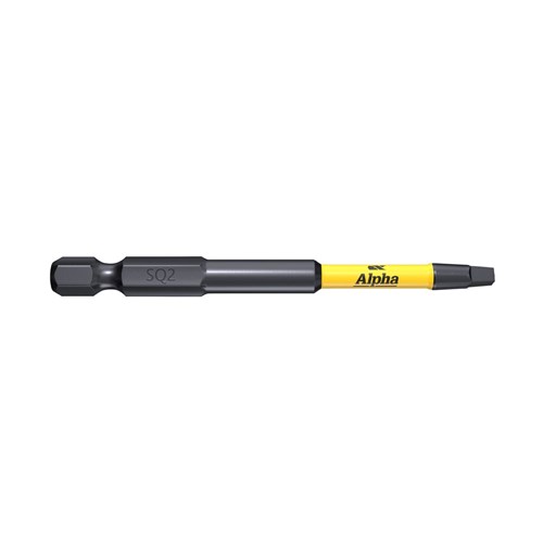 ThunderMax SQ2 x 75mm Impact Power Bit Carded | 3 Pack