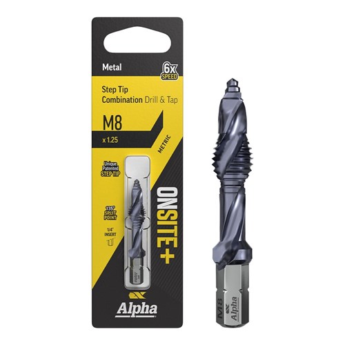 M8 x 1.25 | Onsite Plus Combination Drill and Tap