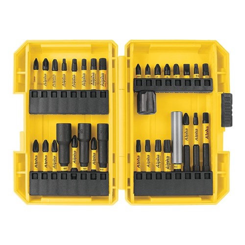 33 Piece | ThunderMax Impact Driver Bit Set with Magnetic Booster